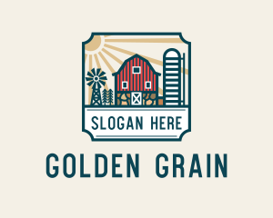 Grain Silo Farm  logo