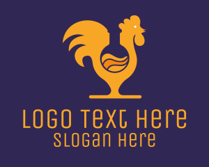 Lab Flask Rooster logo
