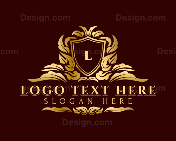 Luxury Deluxe Shield Logo