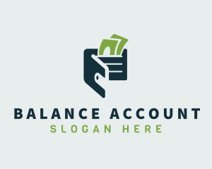 Money Wallet Savings logo design