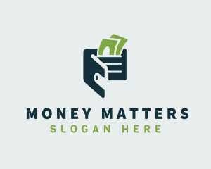 Money Wallet Savings logo design