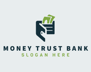 Money Wallet Savings logo design