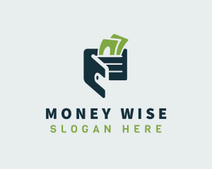 Money Wallet Savings logo design