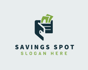 Money Wallet Savings logo design