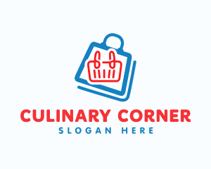 Grocery Store Basket logo