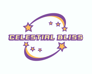 Cosmic Shooting Star logo design