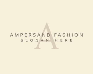 Aesthetic Fashion Boutique logo design