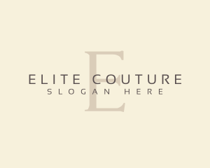 Aesthetic Fashion Boutique logo design