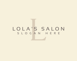 Aesthetic Fashion Boutique logo design