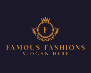 Royal Fashion Boutique logo design