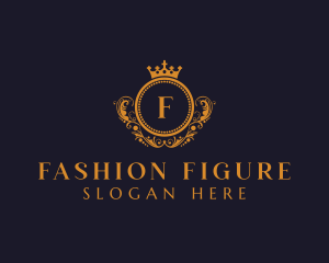 Royal Fashion Boutique logo design