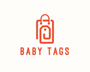 Shopping Bag Tag logo design