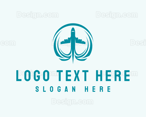 Airline Travel Plane Logo