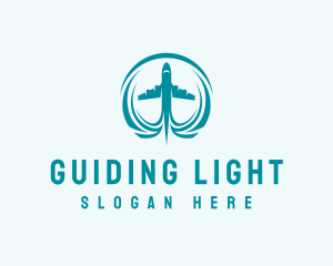 Airline Travel Plane  logo design