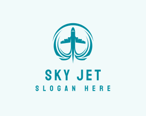 Airline Travel Plane  logo