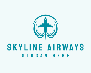 Airline Travel Plane  logo