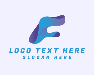 Commerce - Business Tech Letter F logo design