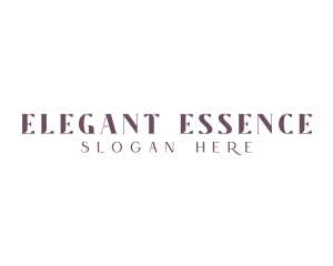 Elegant Style Luxury Business logo design