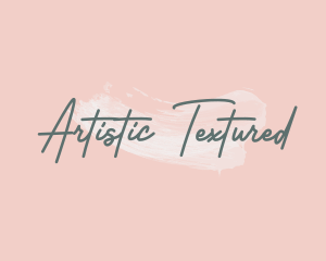 Elegant Artist Watercolor logo design