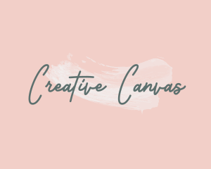 Elegant Artist Watercolor logo design