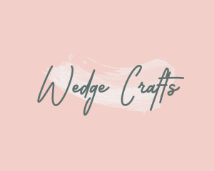 Elegant Artist Watercolor logo design