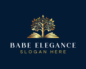 Elegant Tree Garden logo design