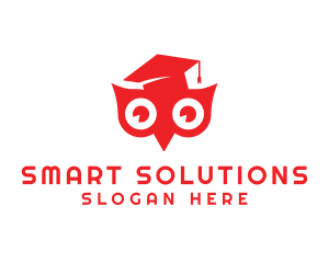 Smart Eye Owl logo design