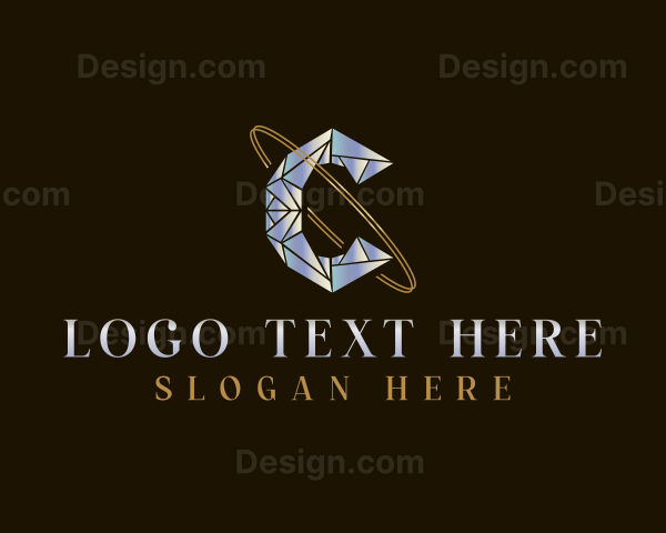 Elegant Jewelry Letter C Logo