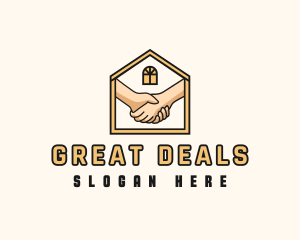 Deal House Property logo design