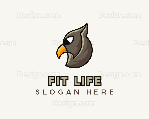 Bird Falcon Animal Logo