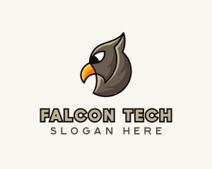 Bird Falcon Animal logo design