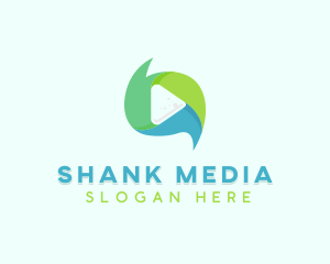 Modern Media Player logo design