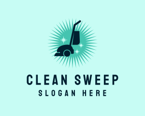 Home Cleaning Vacuum Cleaner logo design