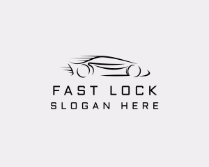 Fast Sports Car logo design