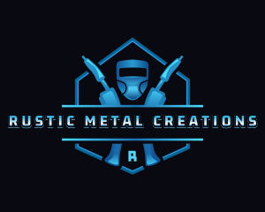 Industrial Welding Metalwork logo design