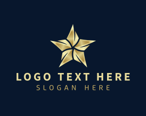 Advertising Media Star logo design