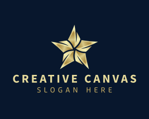 Advertising Media Star logo design