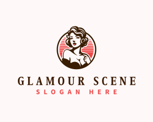 Retro Model Beauty logo