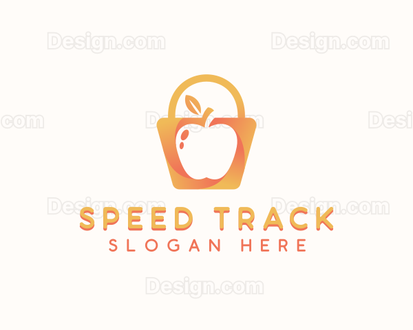 Apple Shopping Bag Logo