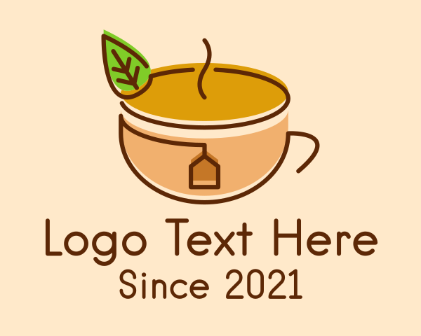 Tea Bag logo example 3