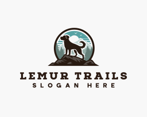 Mountain Dog Adventure logo design