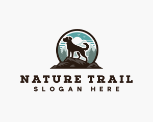 Mountain Dog Adventure logo design