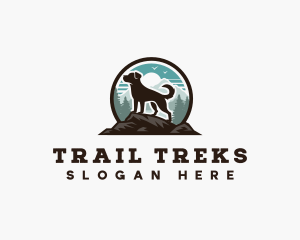 Mountain Dog Adventure logo design