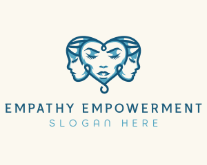 Mental Heart Therapy logo design