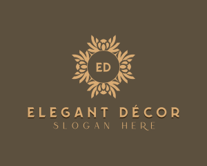 Elegant Flower Event logo design