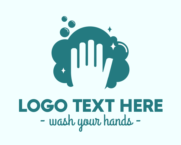 Washing logo example 3