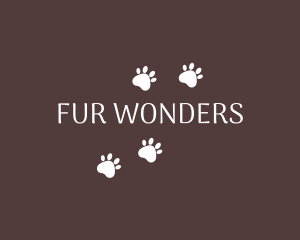 Minimalist Fur Pet logo