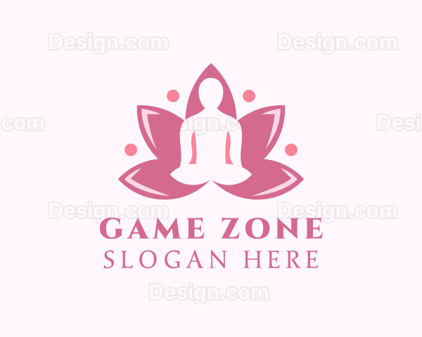 Pink Lotus Meditation Logo