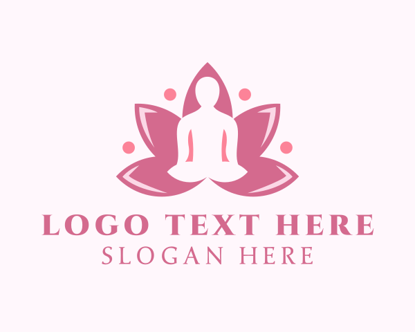 Meditation logo example 2