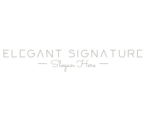 Minimalist Fashion Business logo design